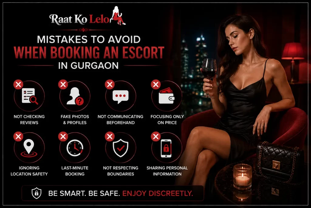escort booking mistakes